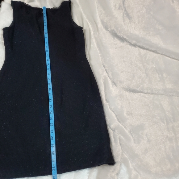 St. John Collection Black Wool blend Dress and Blazer set Sz 4 - Picture 9 of 16